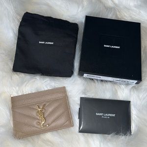 YSL card case